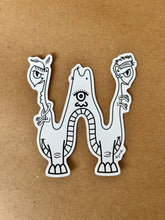 Load image into Gallery viewer, Flect | Eco-Friendly Art Sticker | World of Mis Sombras by kjack