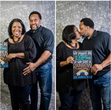 Load image into Gallery viewer, We Prayed, So God Sent a Rainbow | Baby Announcement | Pregnancy | Instant Digital Download | Customizable | Love