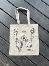 Load image into Gallery viewer, Flect Canvas Tote | Limited Edition | Reusable | Mis Sombras collection | kjack | 14.75x15.5